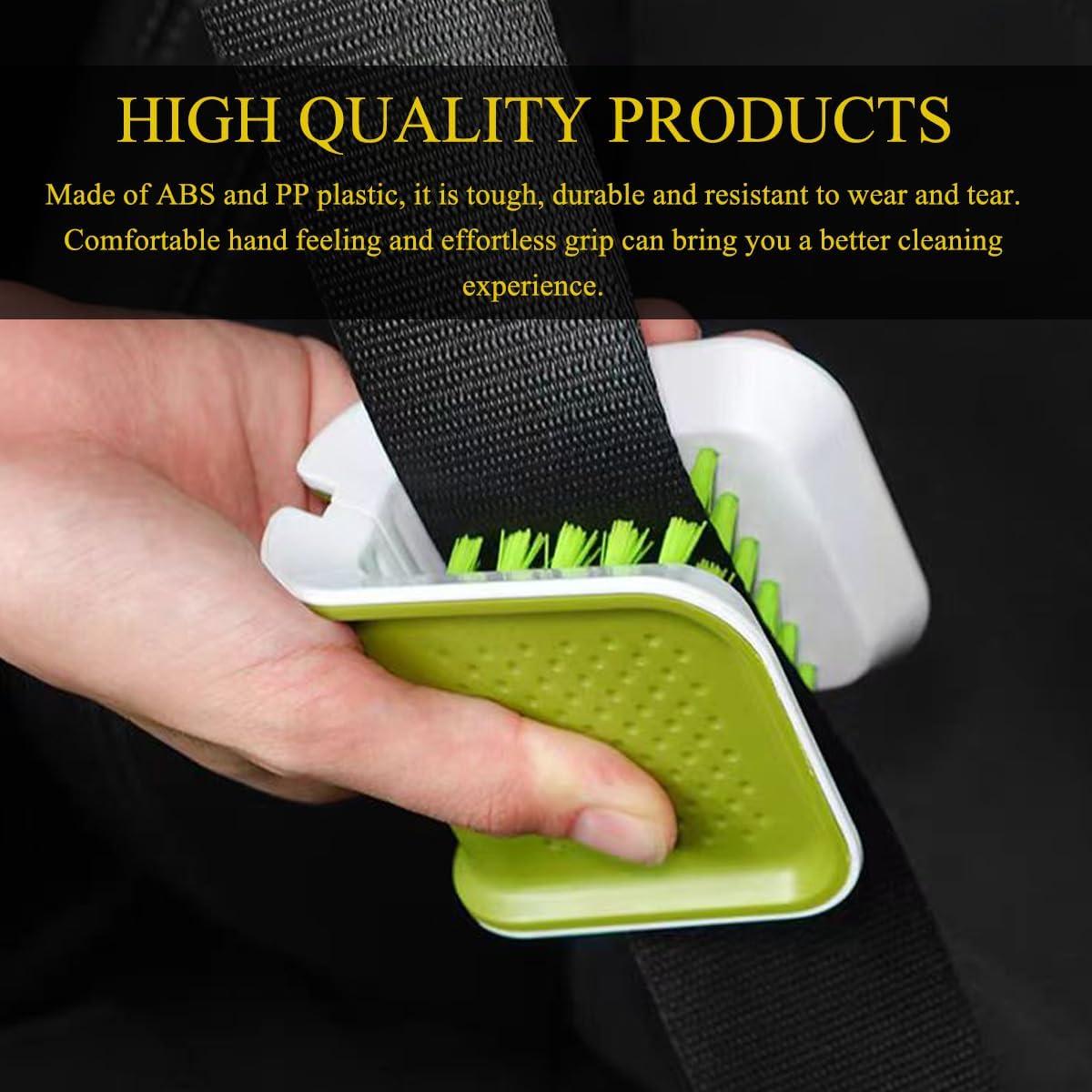 2 PCS Cepillo de Limpieza de Cinturón de Seguridad Wevdn