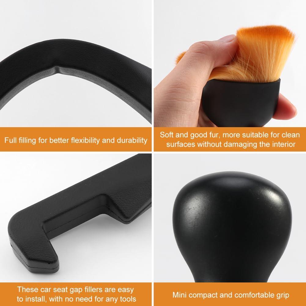 Relleno Espacio Asientos Coche Jaeskeclip 2 Pcs Universal