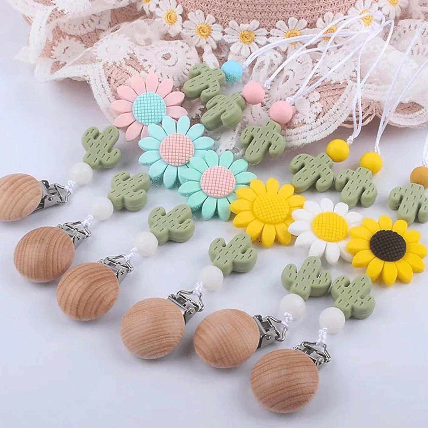 30 Perlas de Silicona Cactus Multicolor Qusmeiyici para Manualidades