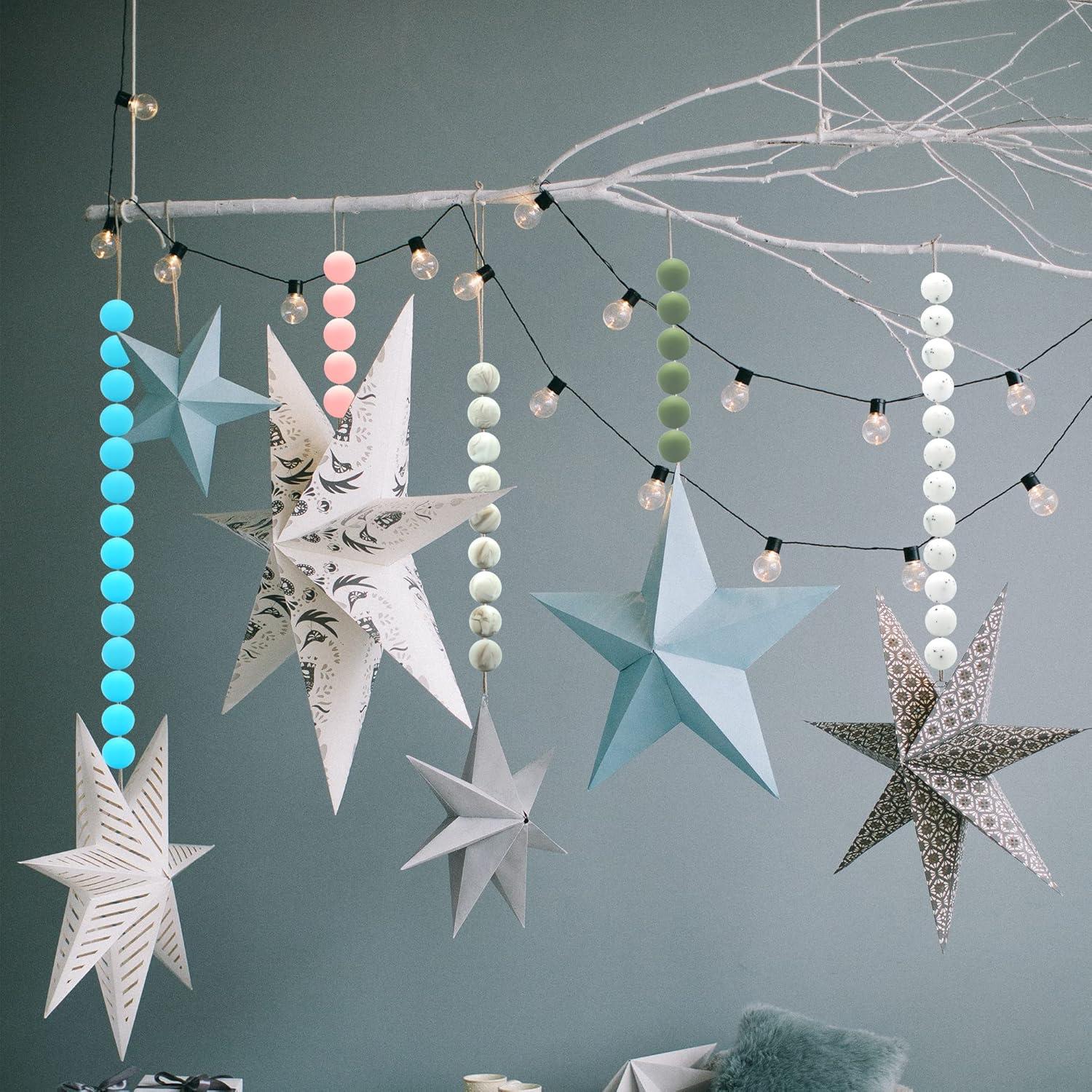 Perlas de Silicona Rosa 12mm DIYOMR - 100 Piezas para Manualidades