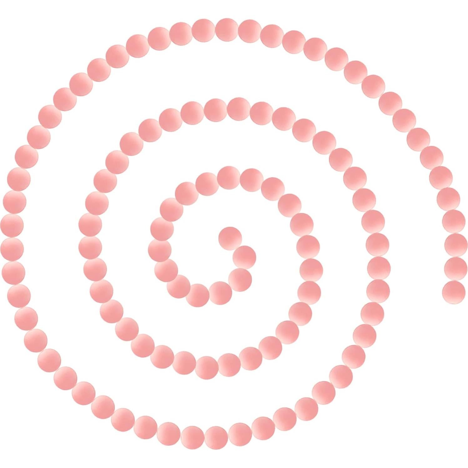 Perlas de Silicona Rosa 12mm DIYOMR - 100 Piezas para Manualidades