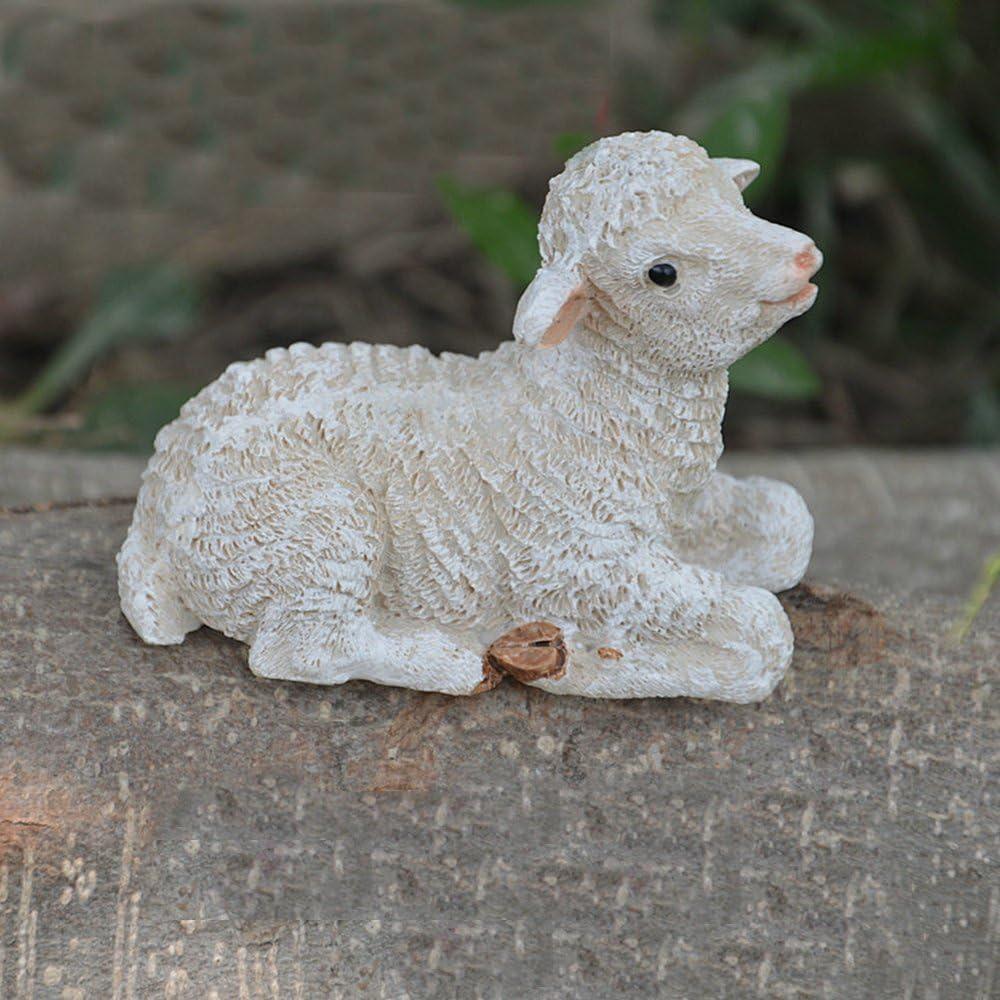 Kit de Adornos Miniatura Oveja Panda TATEELY para Jardín