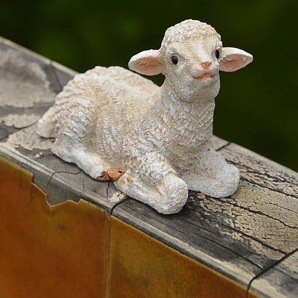 Kit de Adornos Miniatura Oveja Panda TATEELY para Jardín