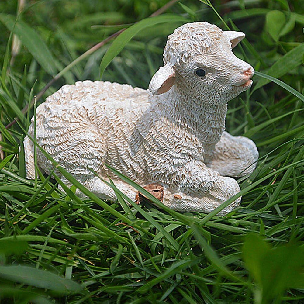 Kit de Adornos Miniatura Oveja Panda TATEELY para Jardín