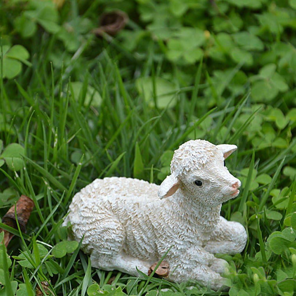 Kit de Adornos Miniatura Oveja Panda TATEELY para Jardín