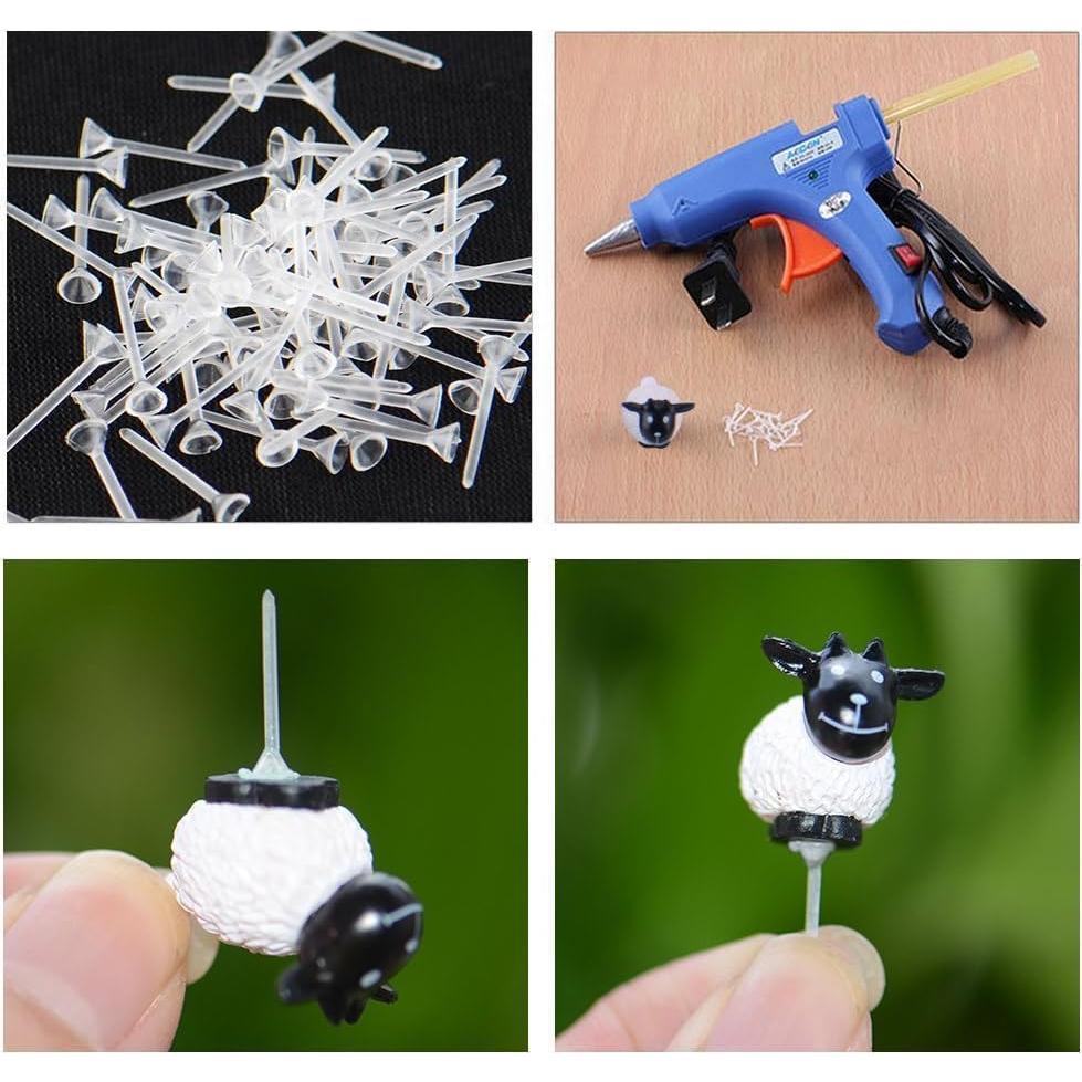 Kit 100 Accesorios de Jardín de Hadas Miniatura Zealor