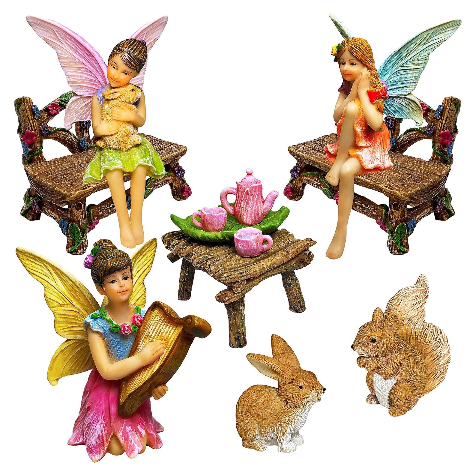 Mood Lab Kit de Jardín de Hadas - 12 Piezas Decorativas