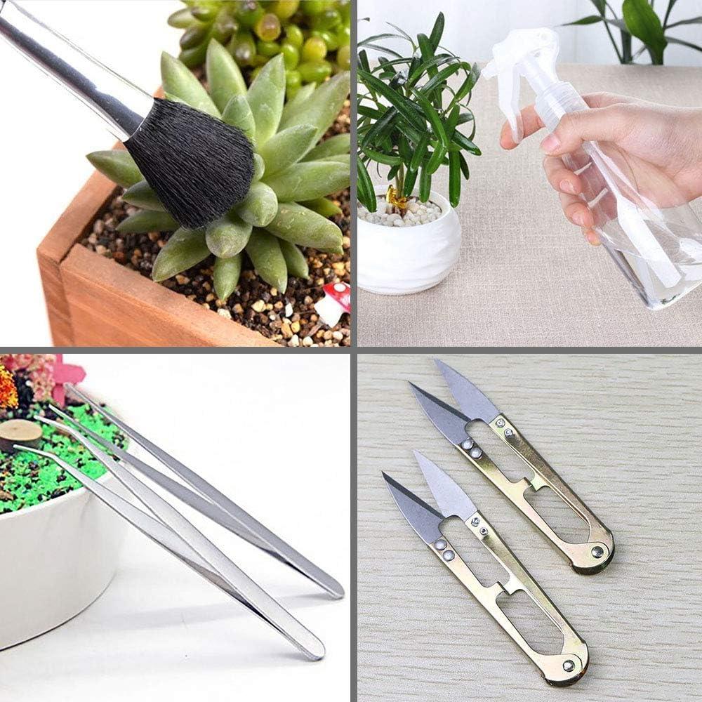 Juego de Herramientas para Jardinería Miniatura 15 Pcs SONGZIMING