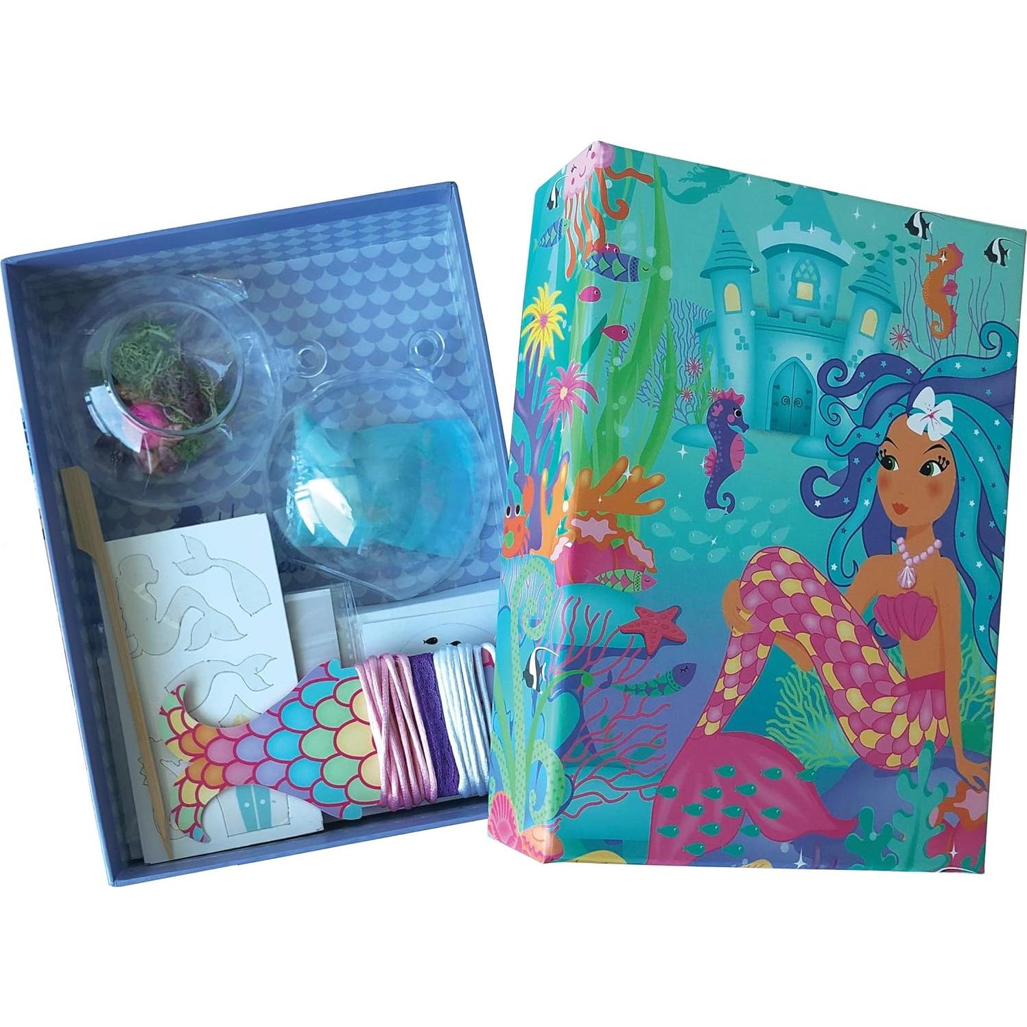 Kit de Terrario DIY Sirenas BOX CANDIY 4.06x17.02cm