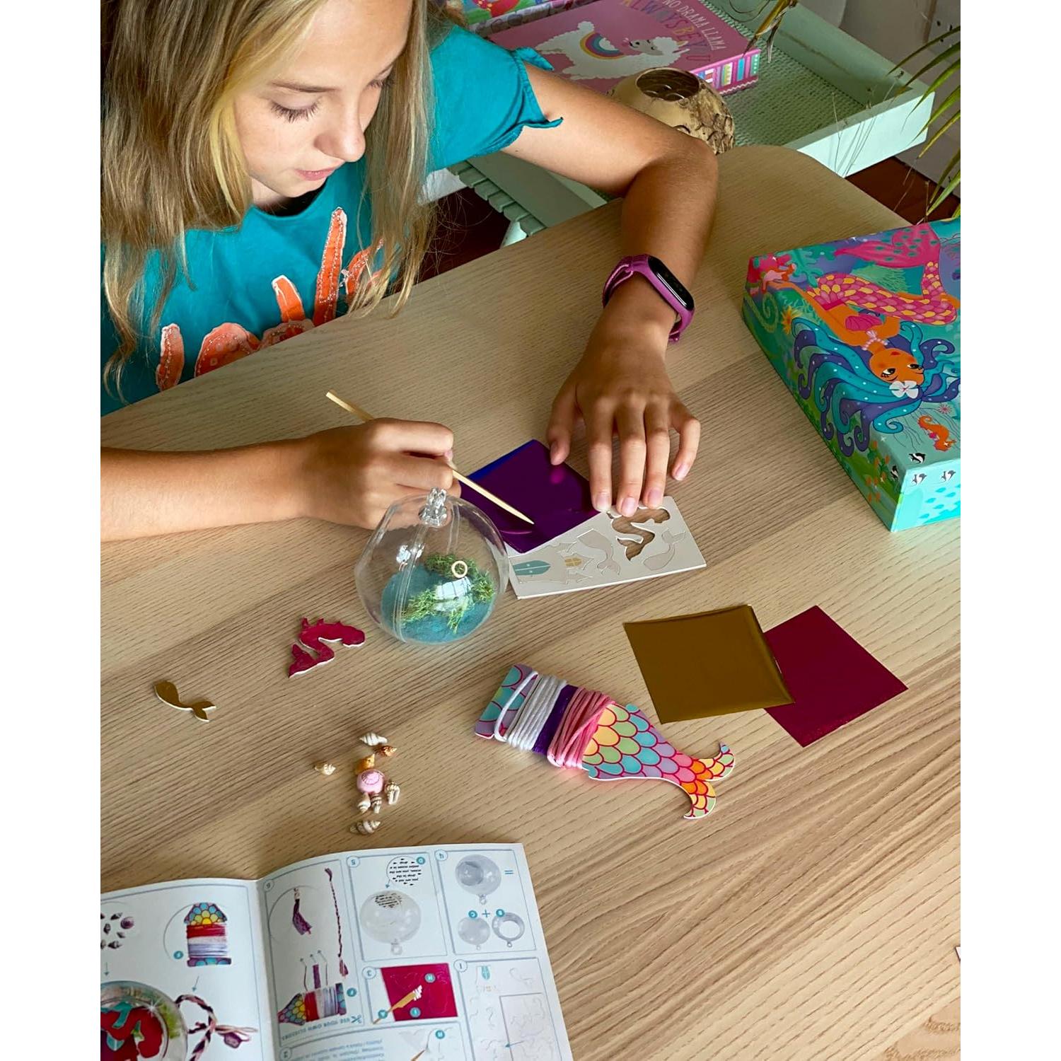 Kit de Terrario DIY Sirenas BOX CANDIY 4.06x17.02cm