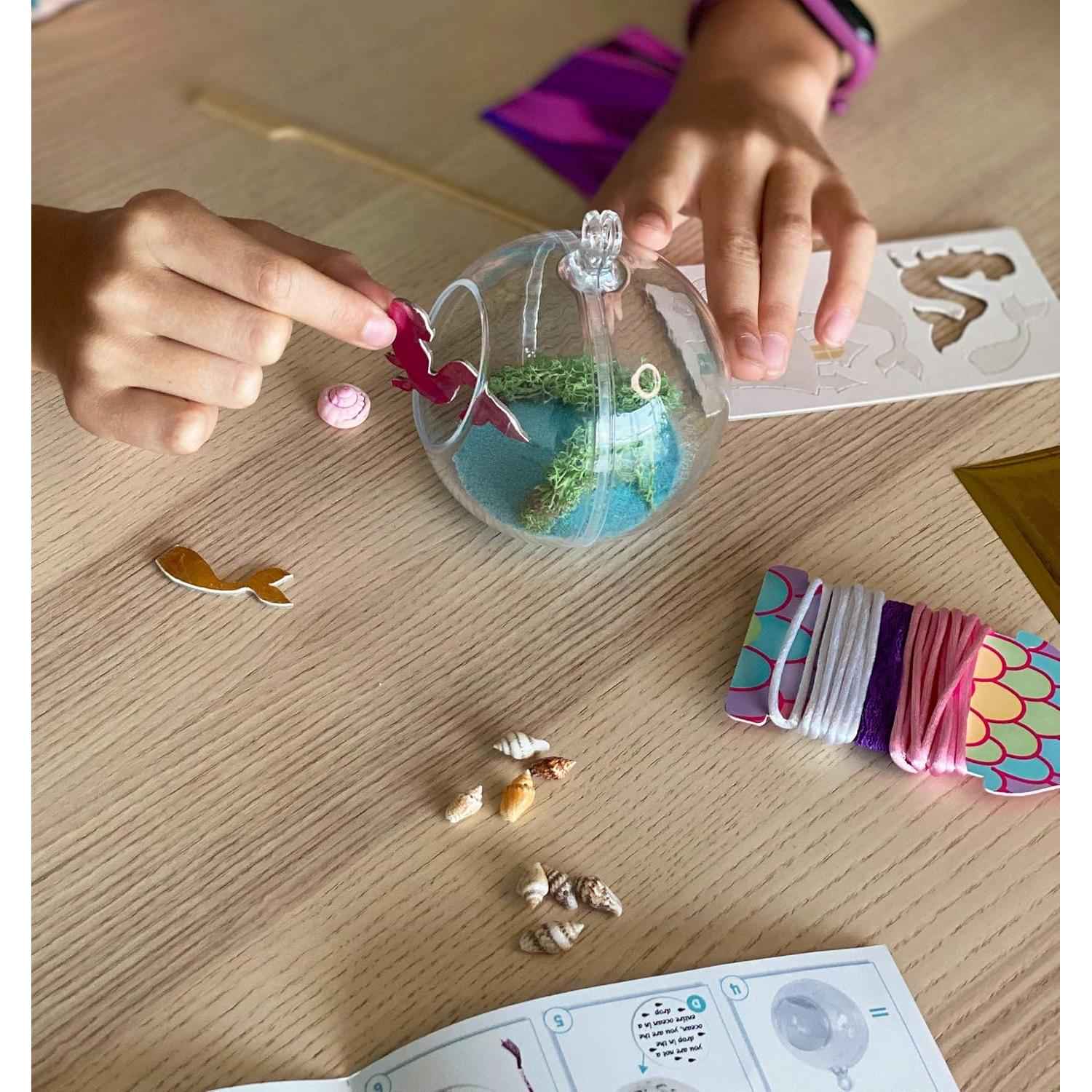 Kit de Terrario DIY Sirenas BOX CANDIY 4.06x17.02cm