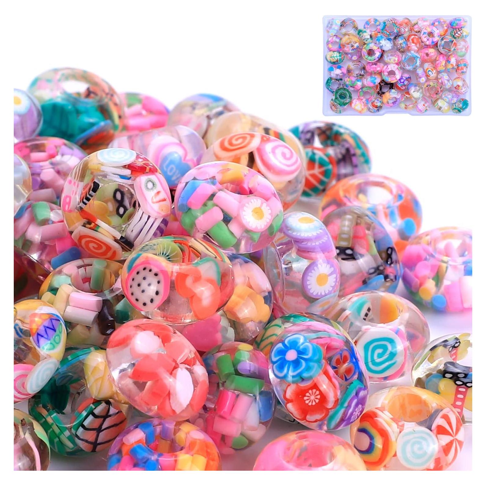 Perlas de Suerte AIPRIDY 50 Piezas Redondas Mezcladas