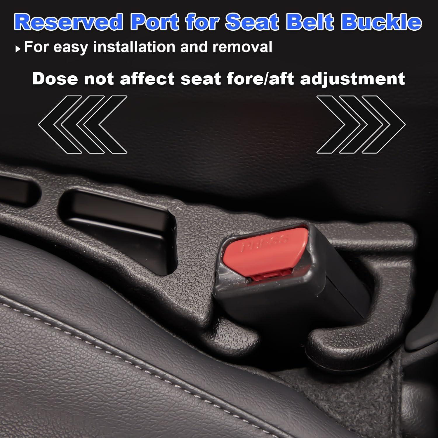 Relleno de Espacio entre Asientos Hiseanllo 2PCS Ajuste Universal