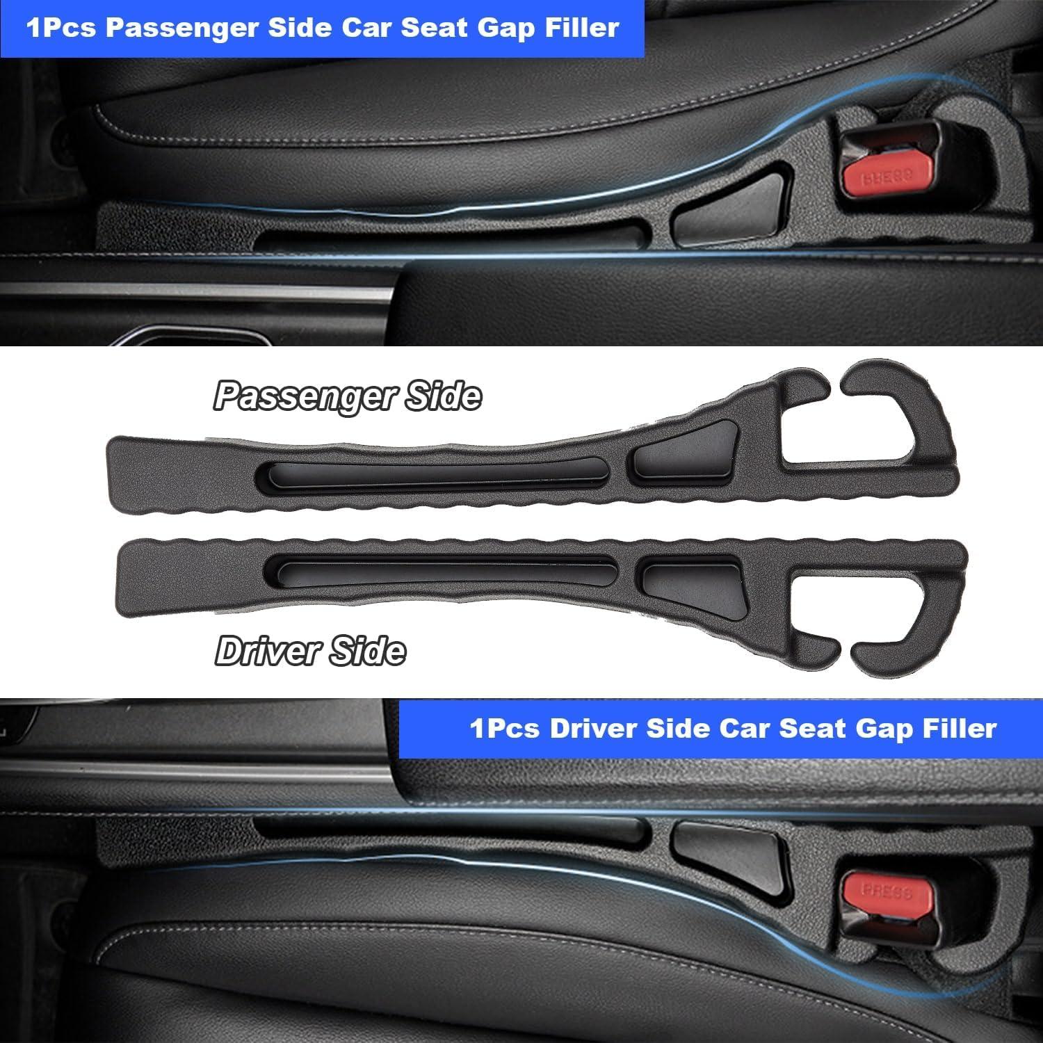 Relleno de Espacio entre Asientos Hiseanllo 2PCS Ajuste Universal