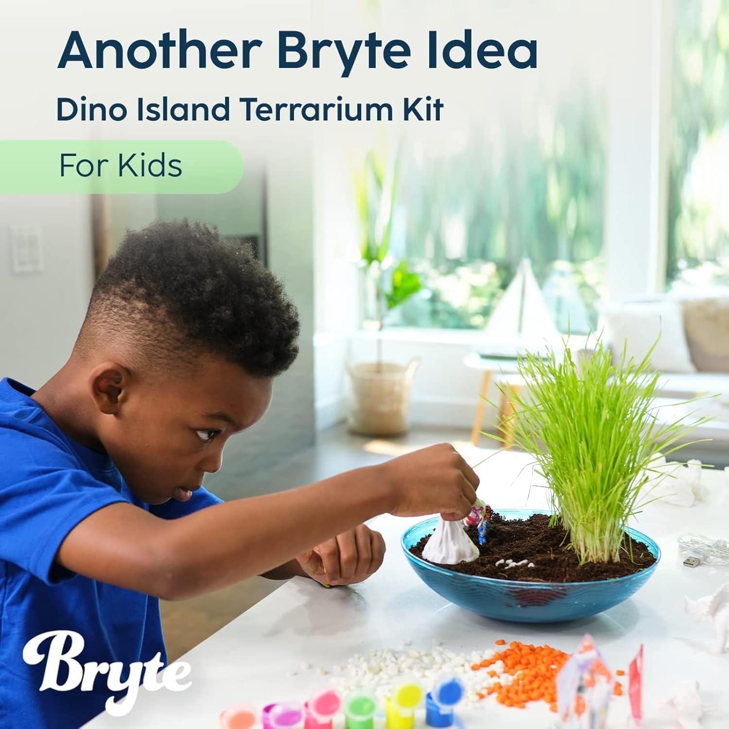 Kit de Terrario de Dinosaurio Bryte - DIY con Luces LED