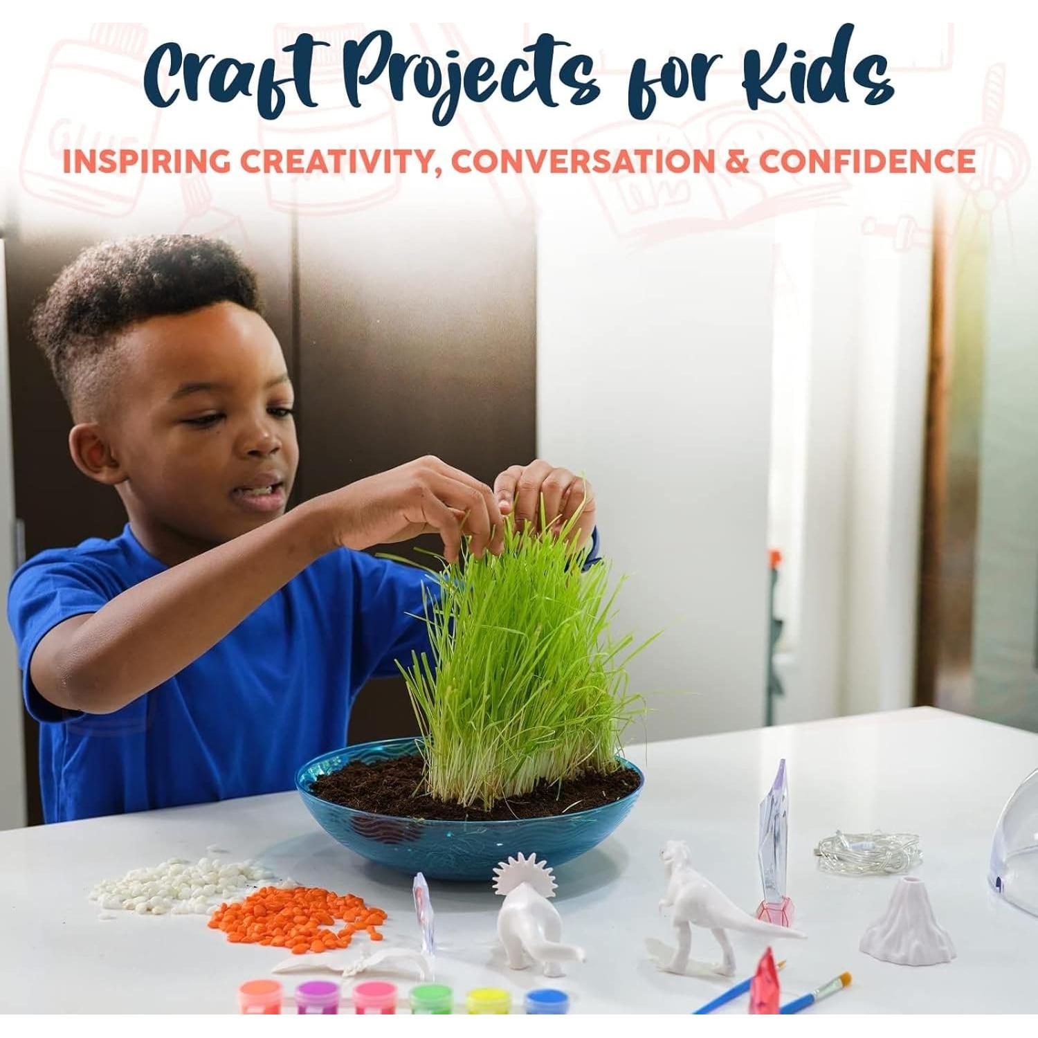 Kit de Terrario de Dinosaurio Bryte - DIY con Luces LED