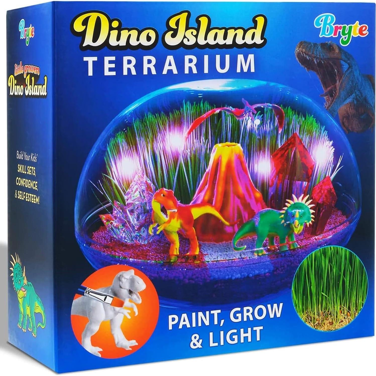 Kit de Terrario de Dinosaurio Bryte - DIY con Luces LED