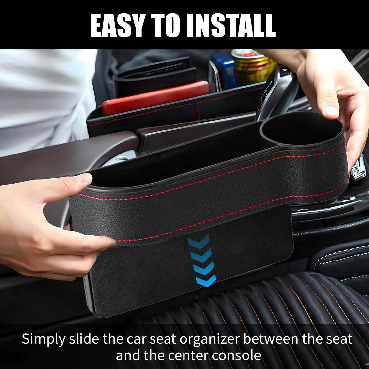 Organizador de Asiento de Coche Hbxdeco Negro Pasajero