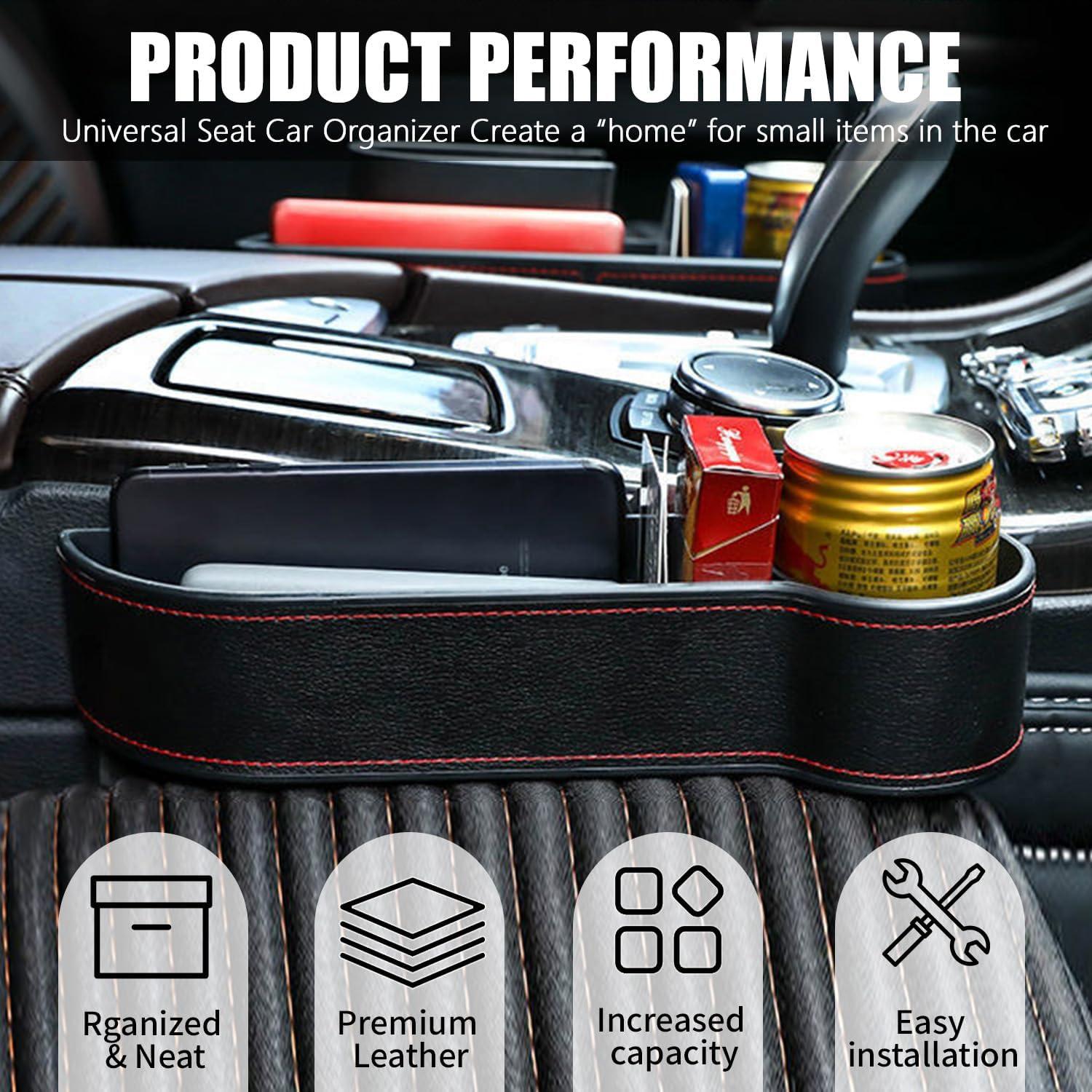 Organizador de Asiento de Coche Hbxdeco Negro Pasajero