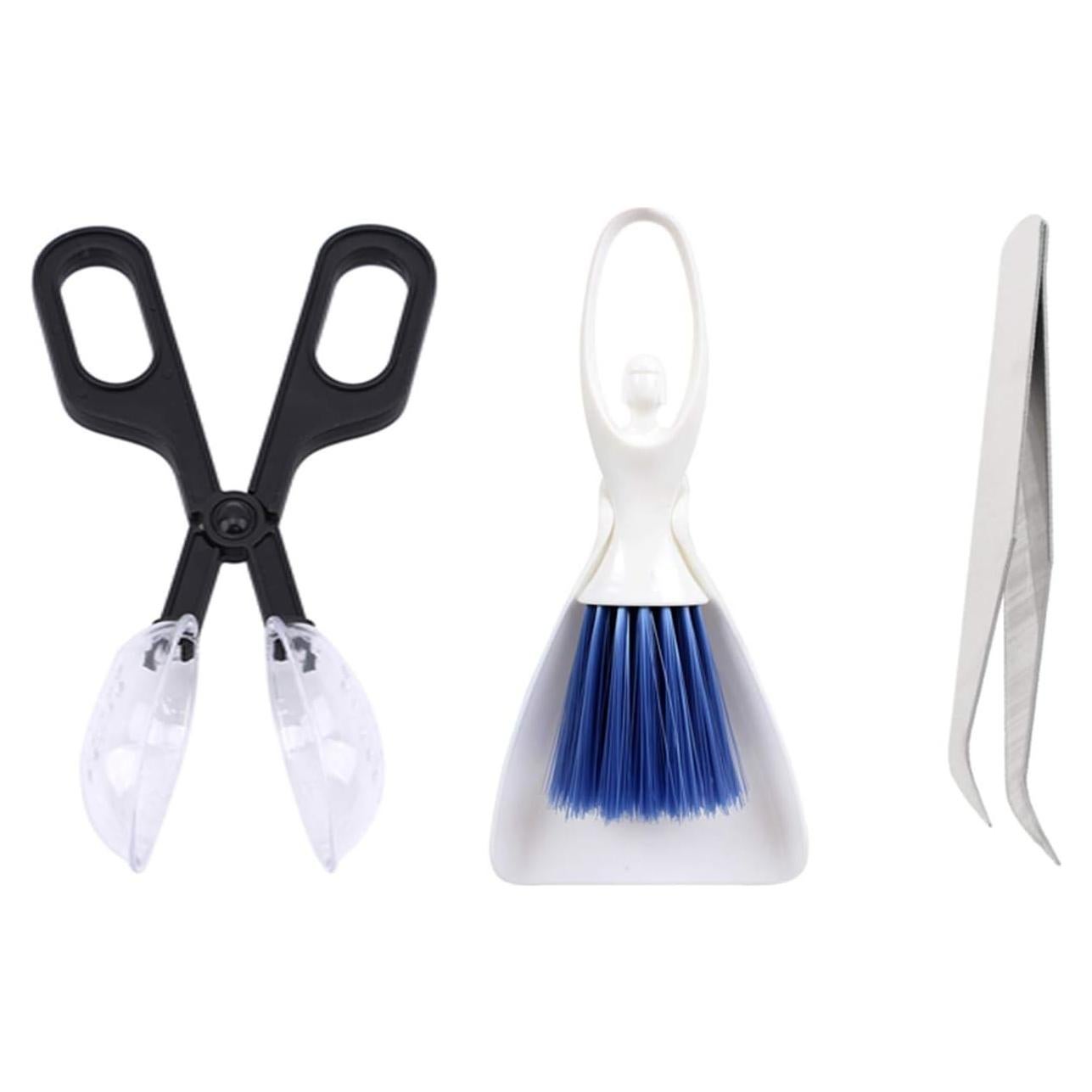 Kit de Limpieza para Mascotas Tfwadmx - 3 Piezas, Acero Inoxidable