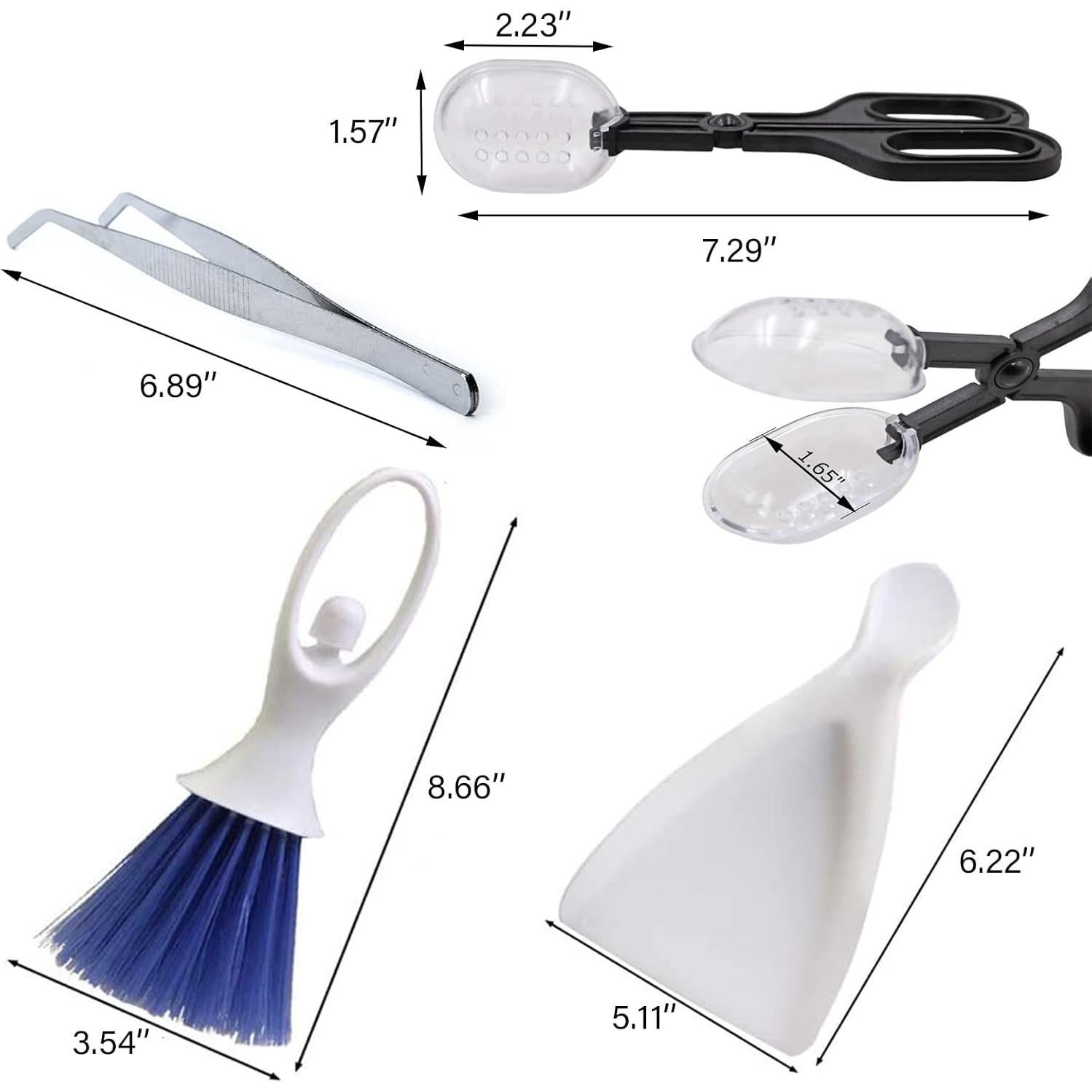 Kit de Limpieza para Mascotas Tfwadmx - 3 Piezas, Acero Inoxidable