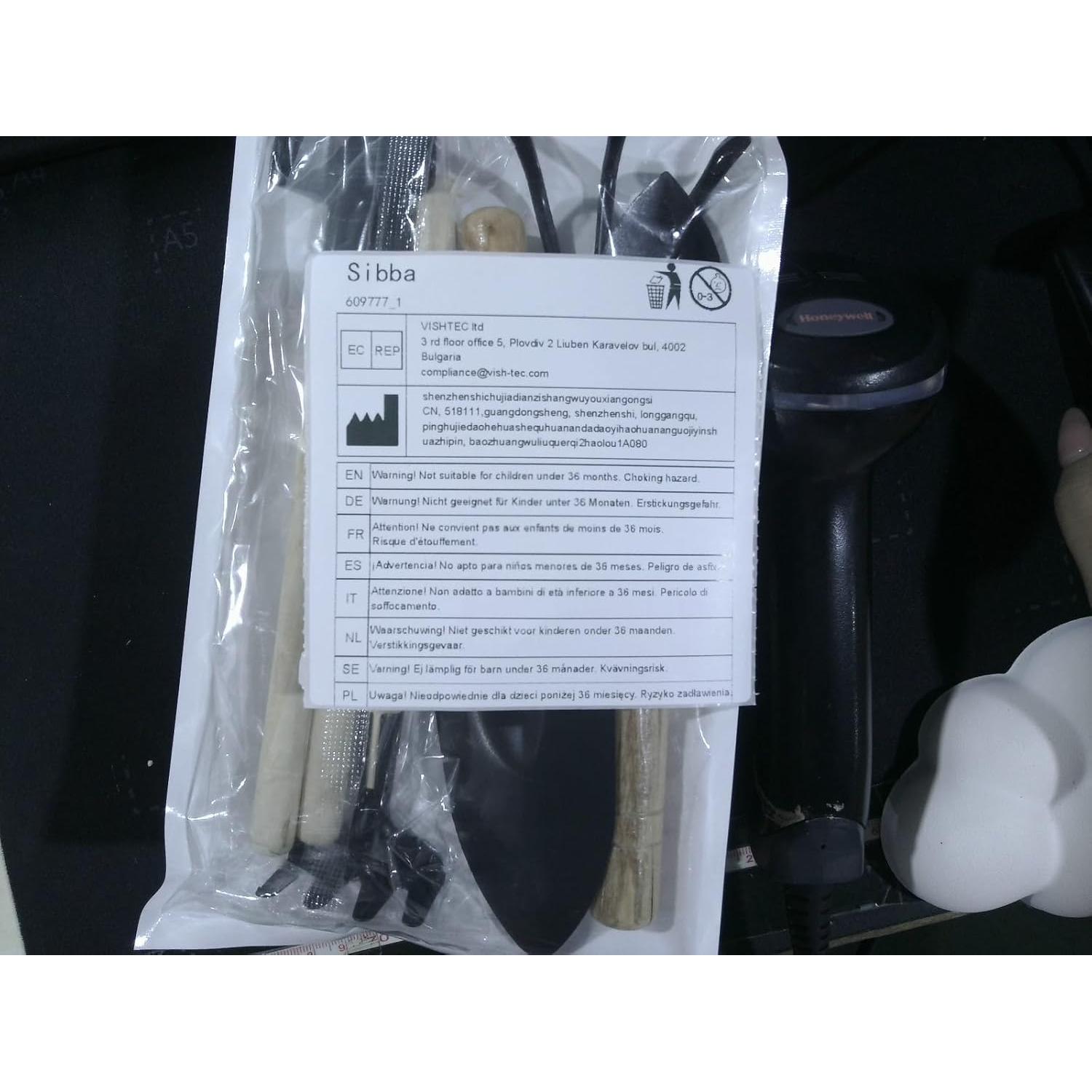 Kit de Jardinería Miniatura 6 Pcs Sibba - Herramientas de Interior