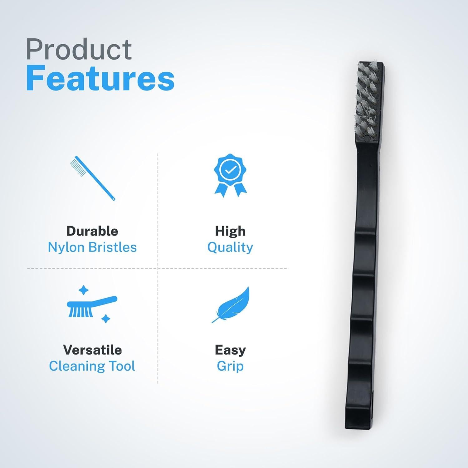 Cepillo de Detalle Nanoskin 85-646 Nylon 19 cm Ergonómico