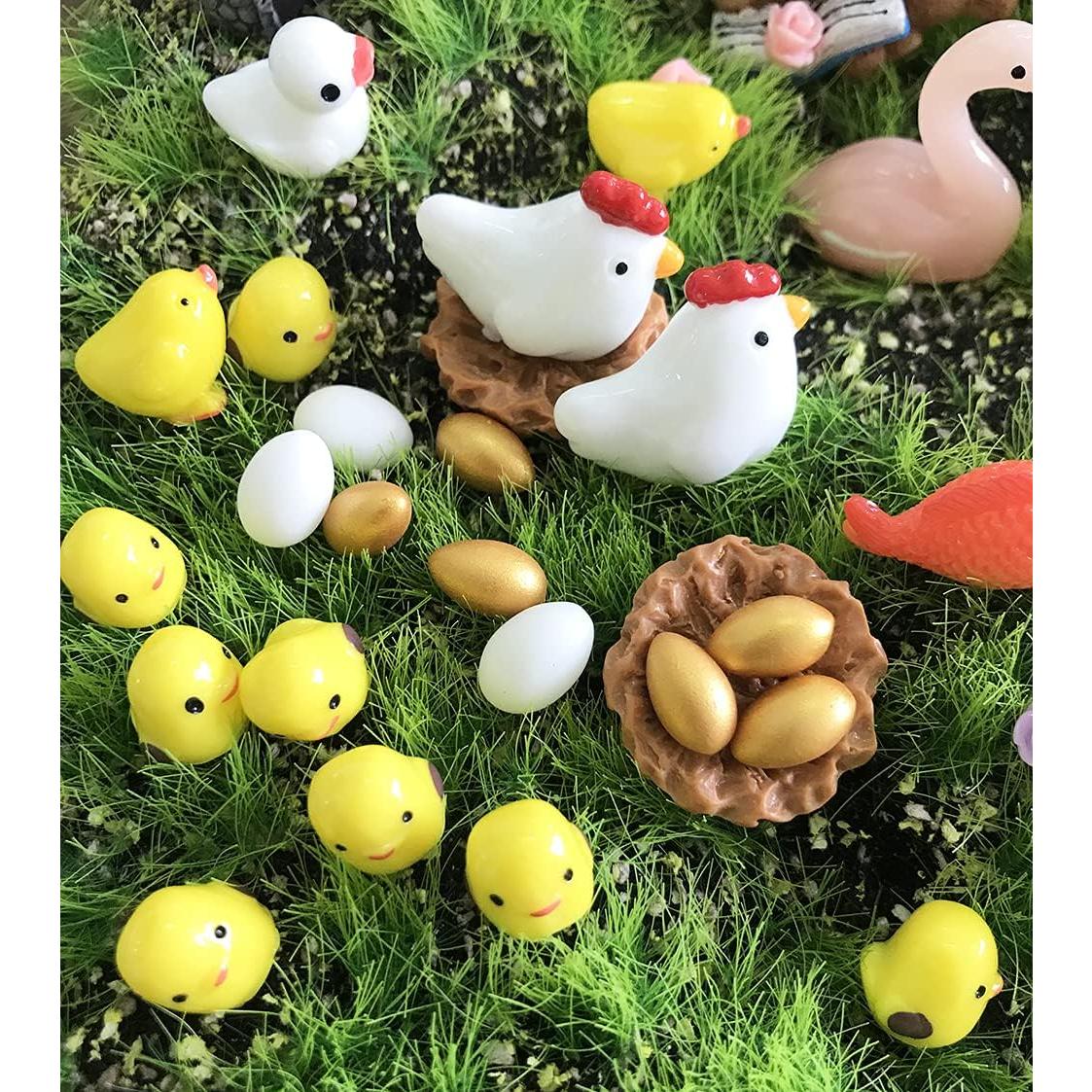 101 Piezas Animales Miniatura JKanruh para Jardín de Hadas