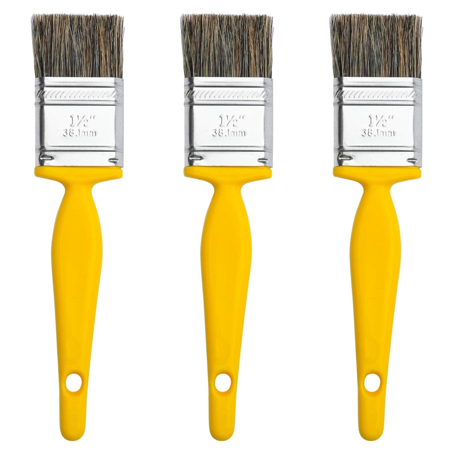 Pinceles de Detalle Nanoskin Ultra-Suave 3-Pack 1" Cerda China