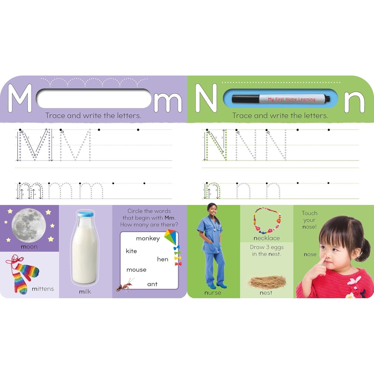 My First Wipe-Clean ABC 123: Write and Learn! (My First Home Learning)