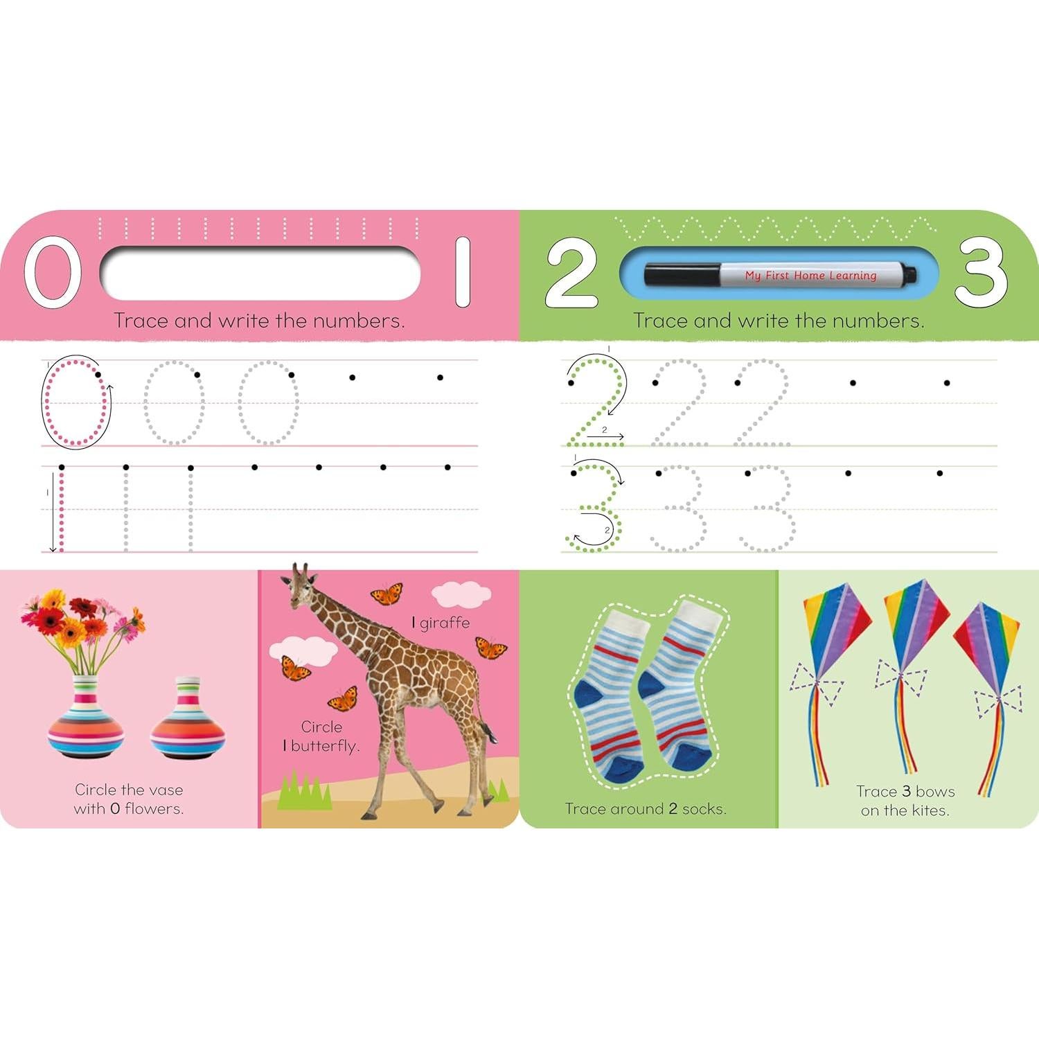 My First Wipe-Clean ABC 123: Write and Learn! (My First Home Learning)