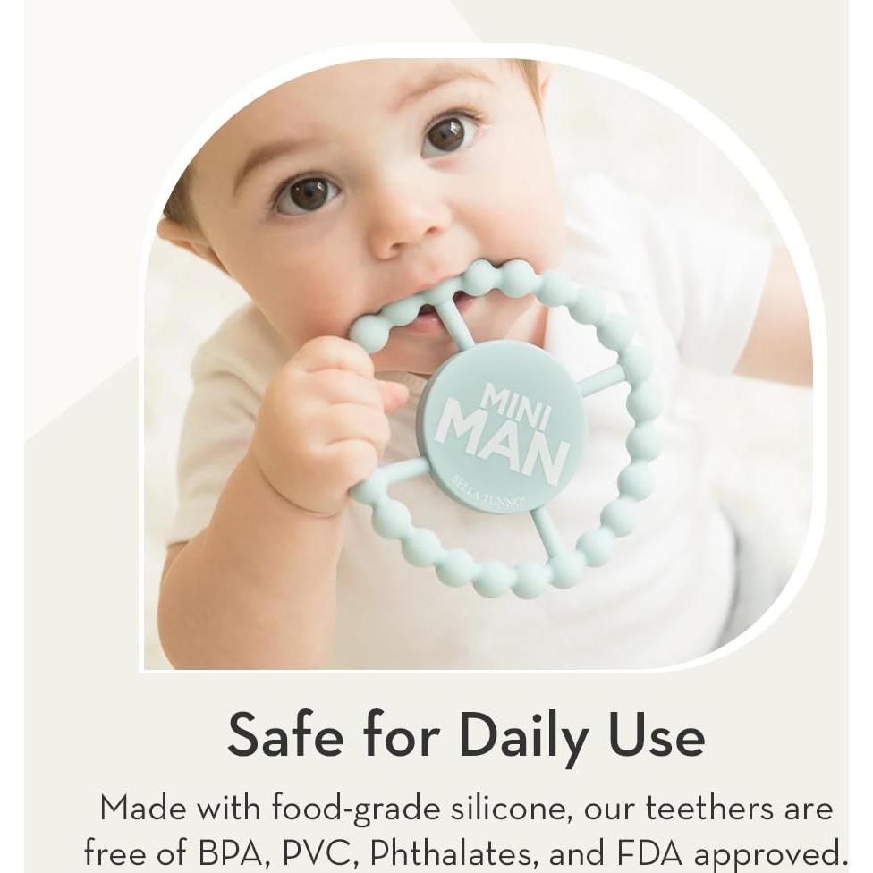 Mordedor para Bebé Bella Tunno Sr. Buen Tipo 11.43 cm Silicona