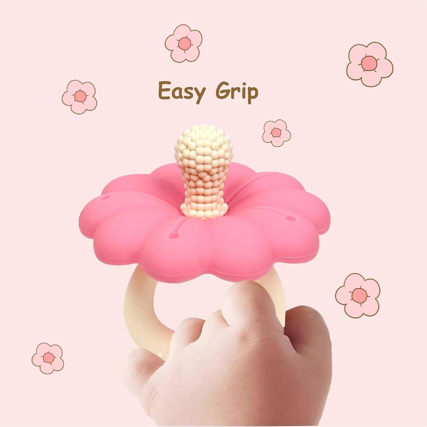 Chupete de Silicona Ginbear para Bebés 3 Meses + Libre de BPA (Juego de 2)