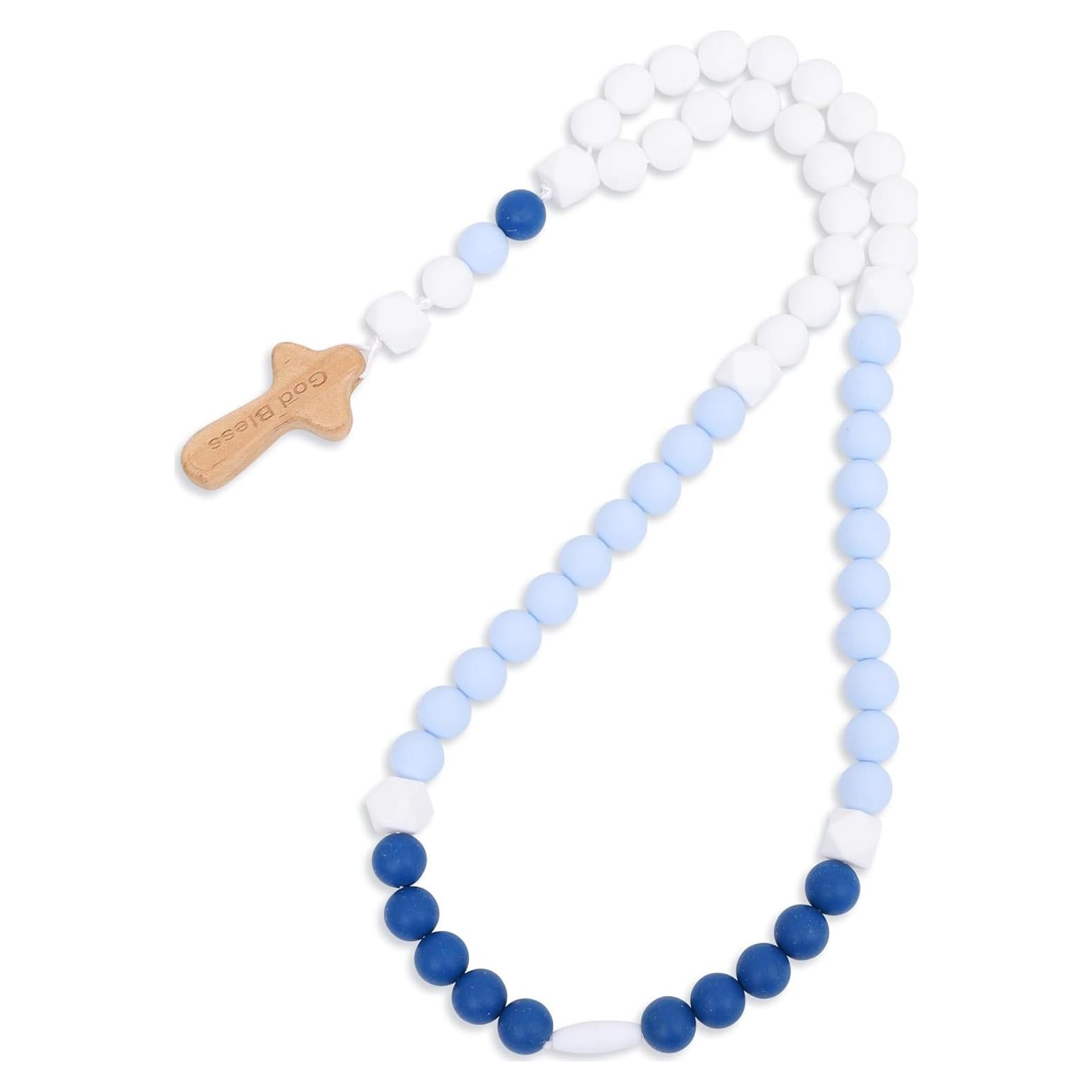 Rosario de Silicona para Bautizo YOUAME - Dios Bendiga