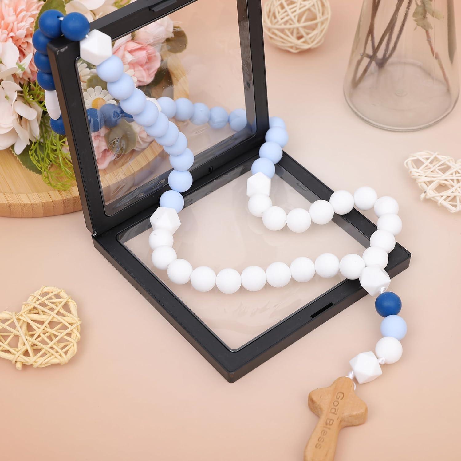 Rosario de Silicona para Bautizo YOUAME - Dios Bendiga