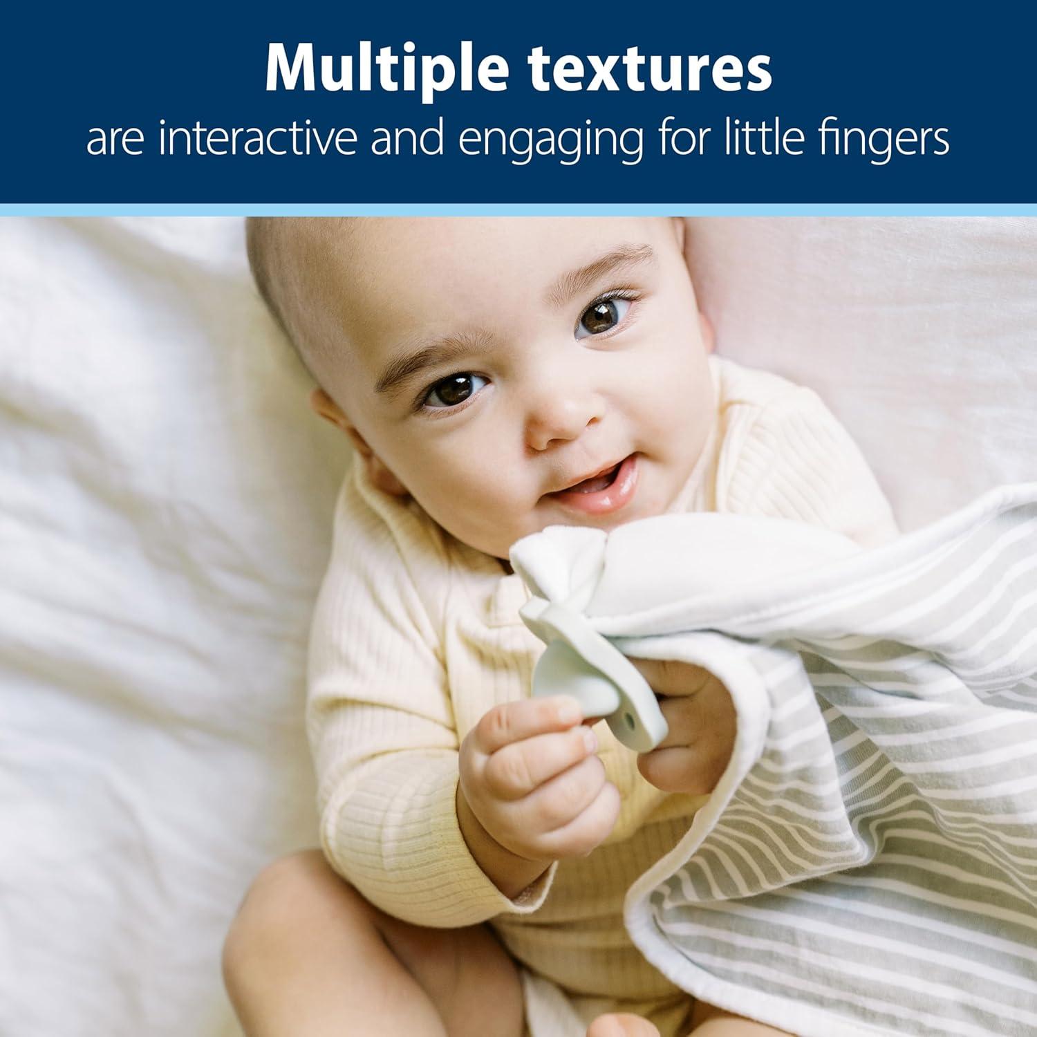 Manta Lovey Dr. Brown con Chupete y Mordedor Silicona 0m+