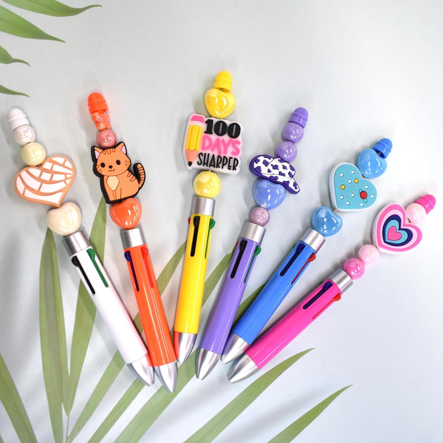 100 Perlas de Silicona Coloridas XHAOYEAHX para Manualidades DIY