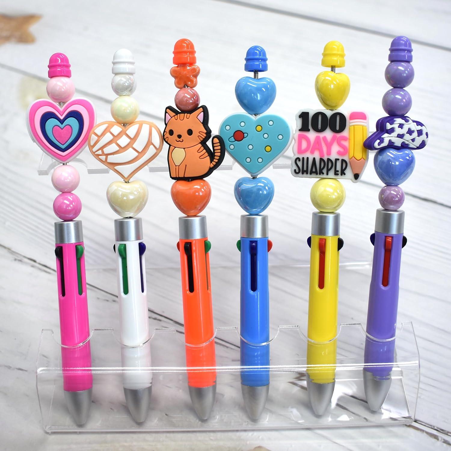 100 Perlas de Silicona Coloridas XHAOYEAHX para Manualidades DIY