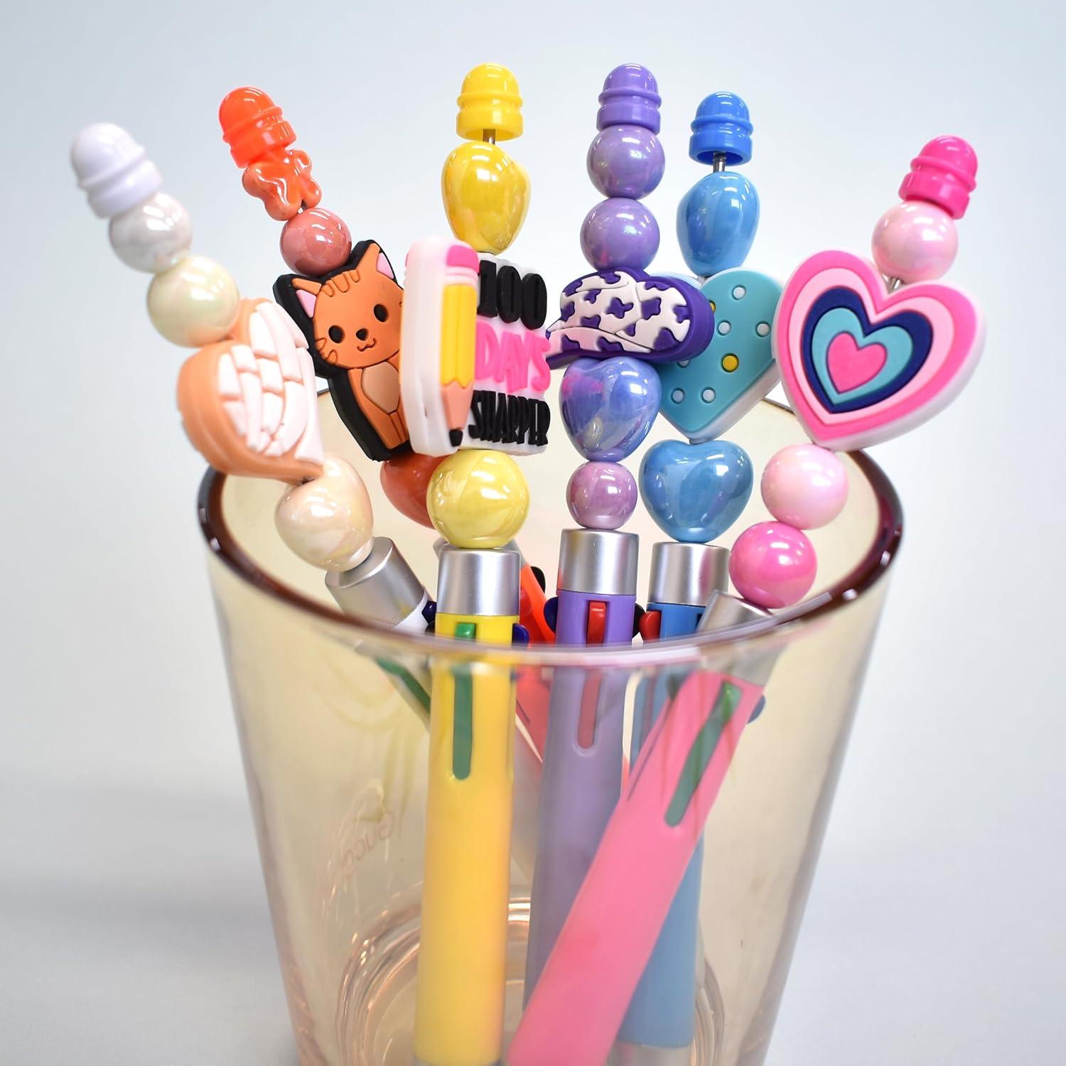 100 Perlas de Silicona Coloridas XHAOYEAHX para Manualidades DIY