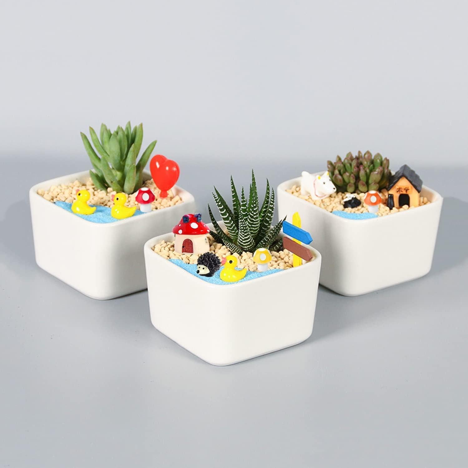 Kit de 123 Piezas Accesorios Jardín de Hadas CHAKANLX