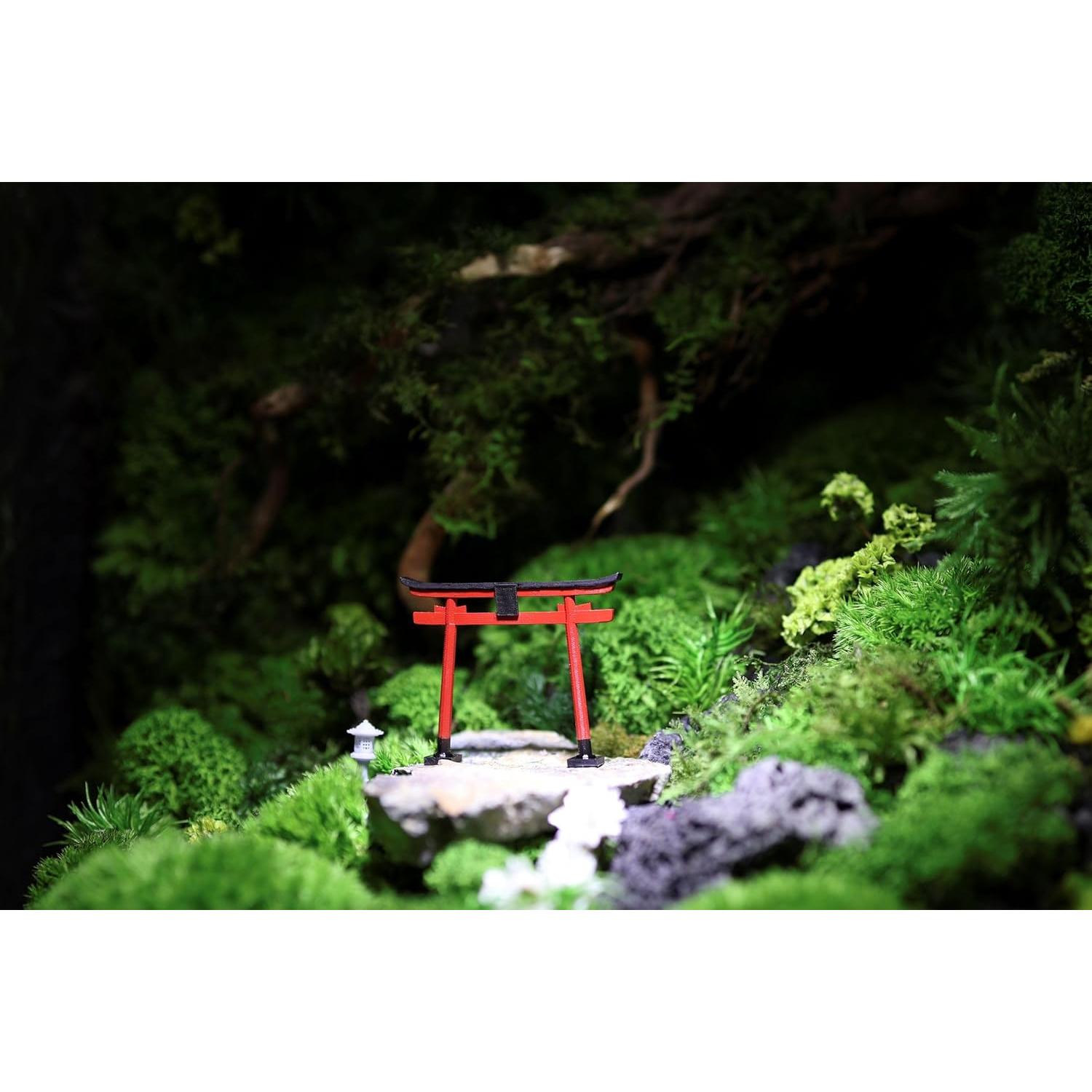 Mini Torii Japonés KARESANSUI - Decoración Zen para Acuario 6.35cm