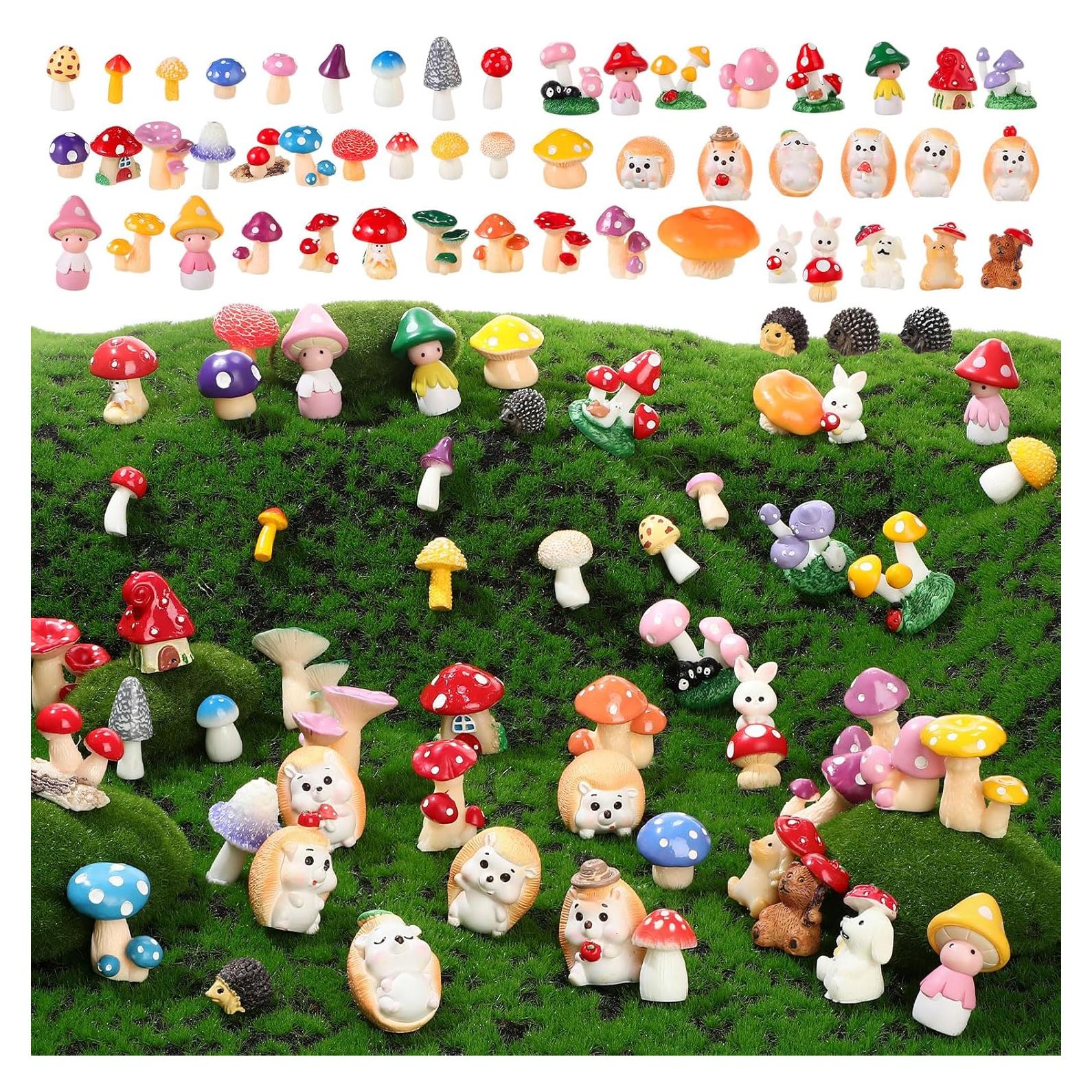 Set Miniatura Jardín 58 Piezas Canlierr Decoración DIY