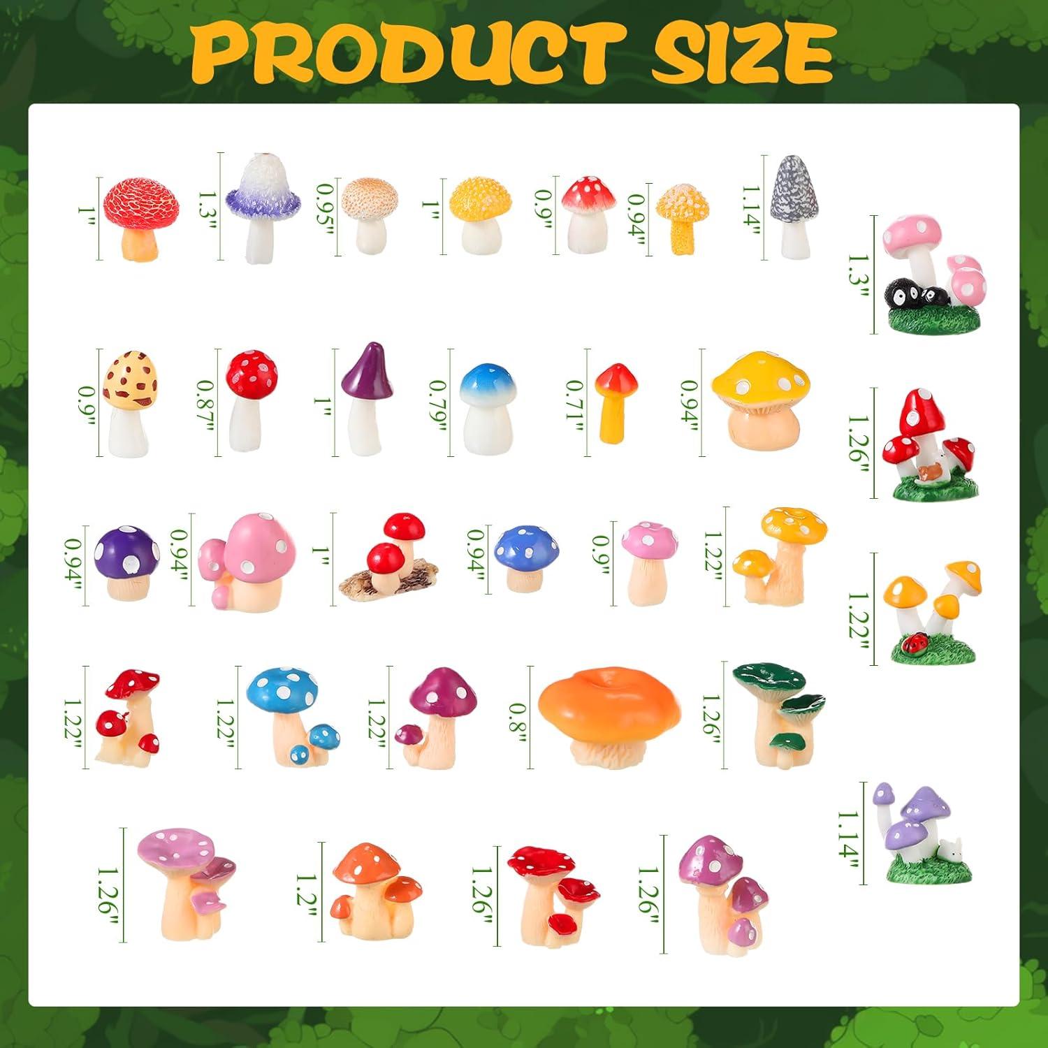 Set Miniatura Jardín 58 Piezas Canlierr Decoración DIY