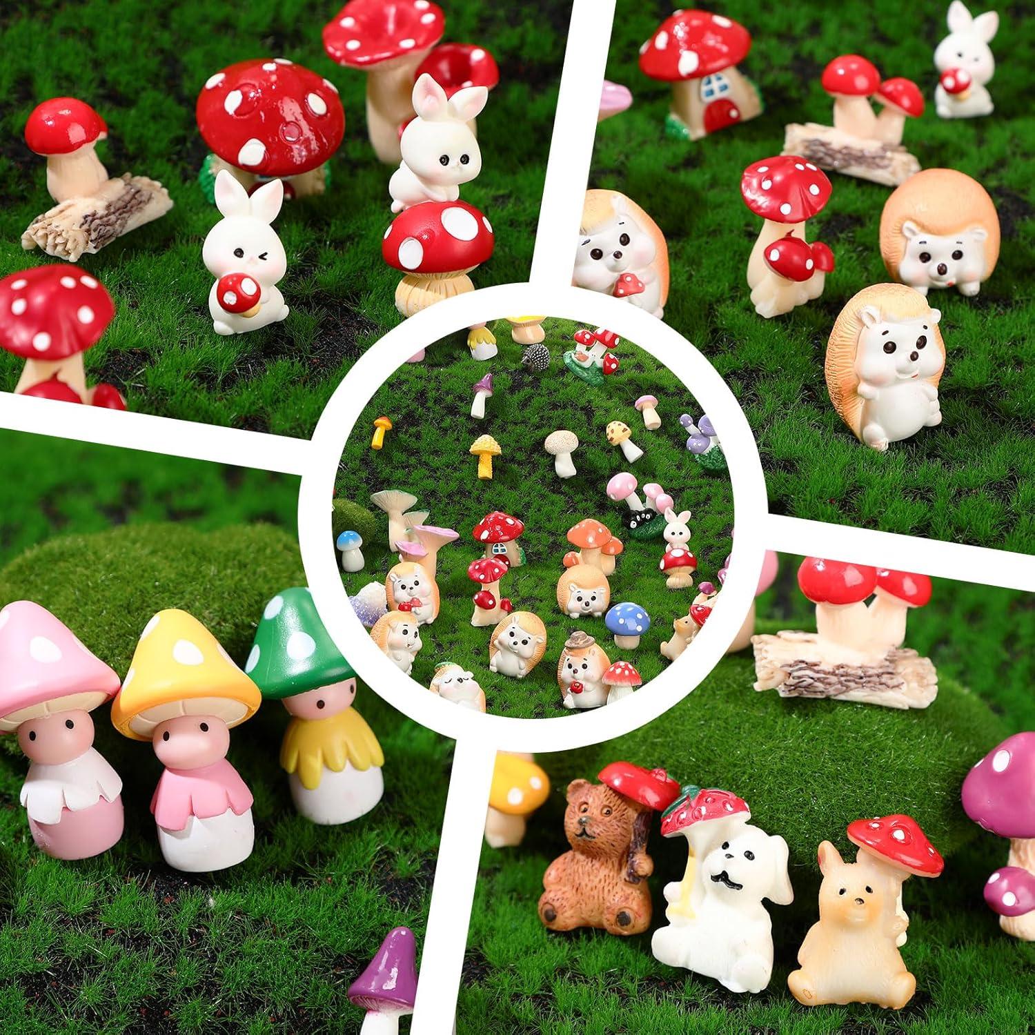 Set Miniatura Jardín 58 Piezas Canlierr Decoración DIY