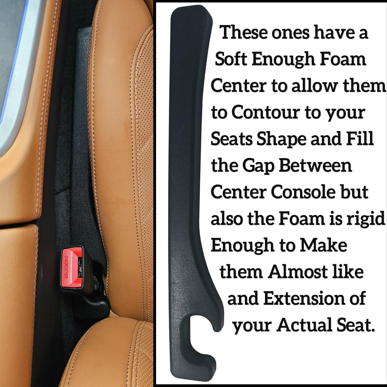 Relleno Espacio Asiento Coche Sharutia Universal Negro