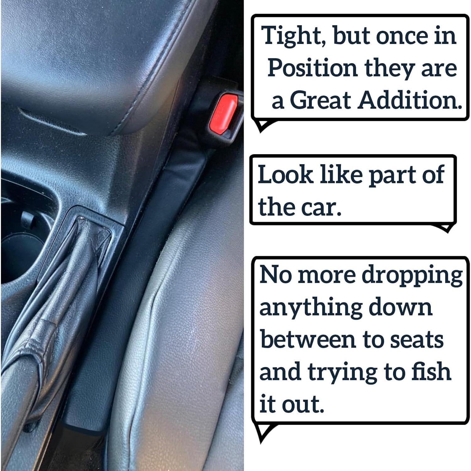 Relleno Espacio Asiento Coche Sharutia Universal Negro