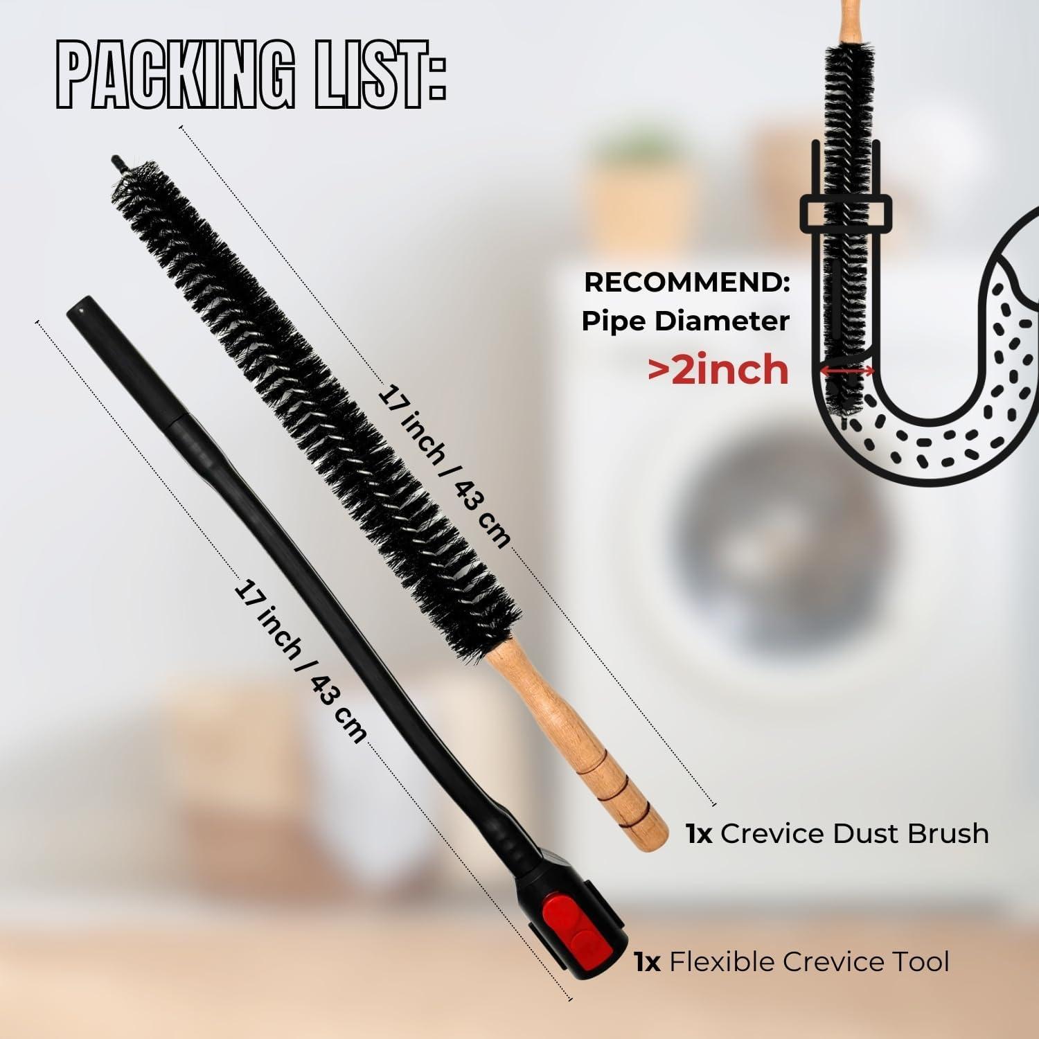 Herramienta de hendidura flexible VACEXT para Dyson V7 V15