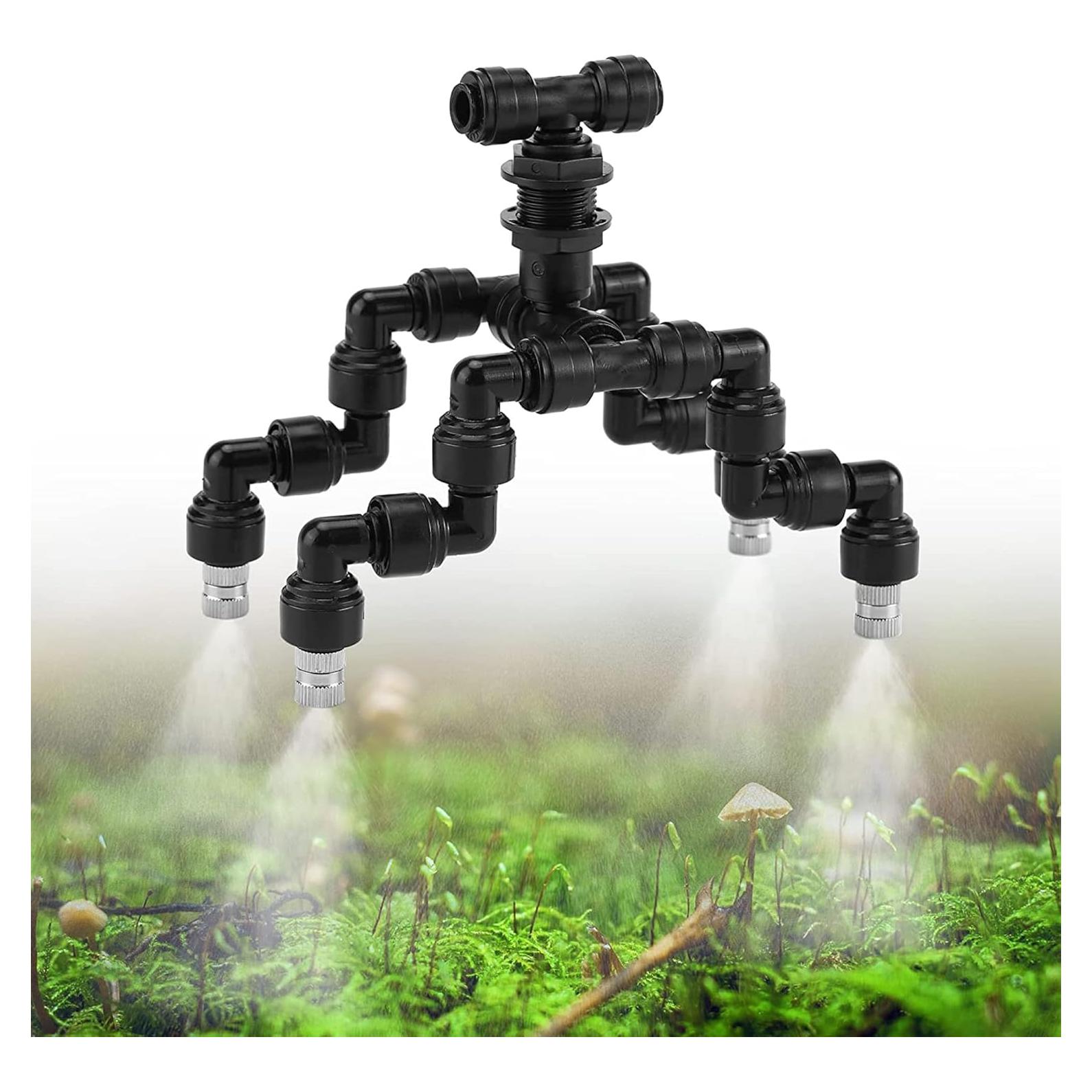 Boquilla Nebulizadora CozyCabin 4 Cabezas 360° para Reptiles