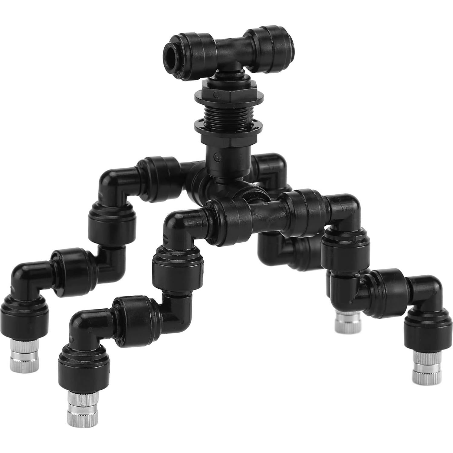 Boquilla Nebulizadora CozyCabin 4 Cabezas 360° para Reptiles