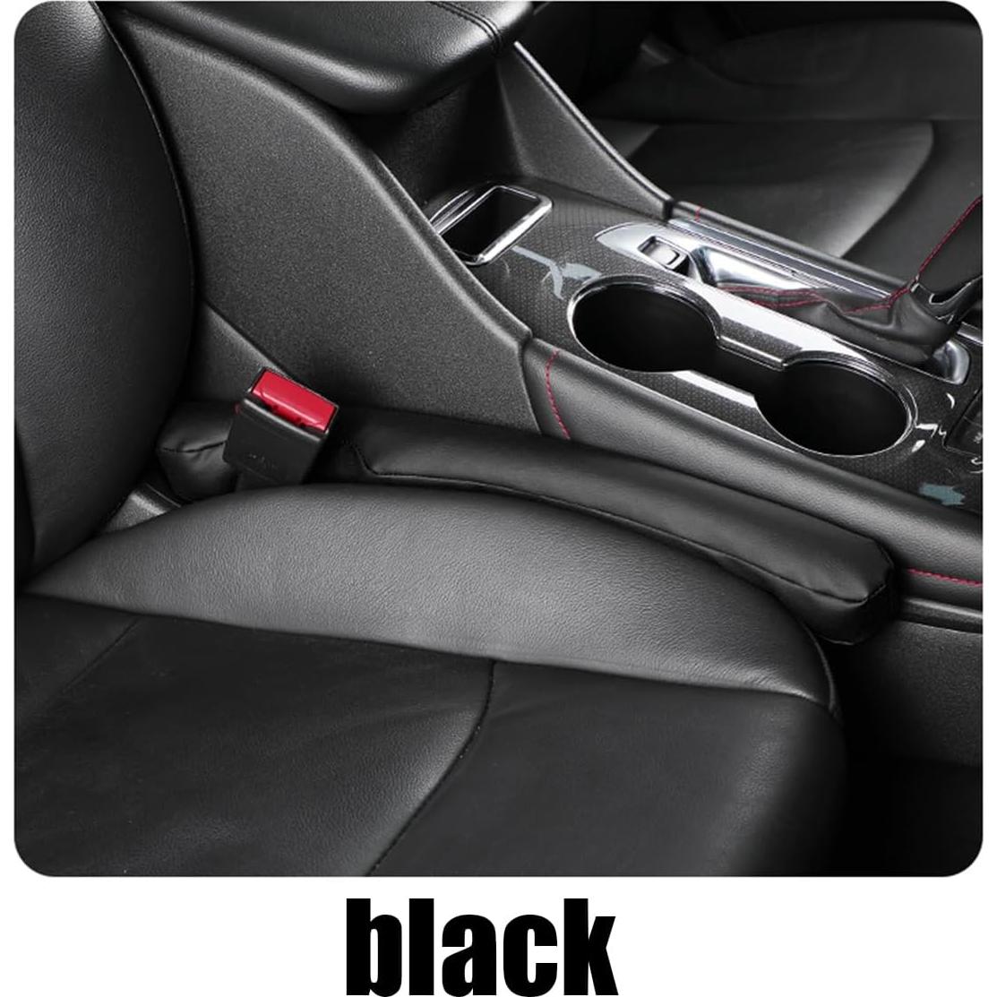 Relleno de Gaps de Asiento de Coche LKAHG 2 Pcs Cuero Microfibra